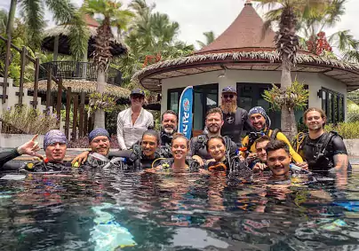 padi dive instructor course in thailand - idc program on koh tao